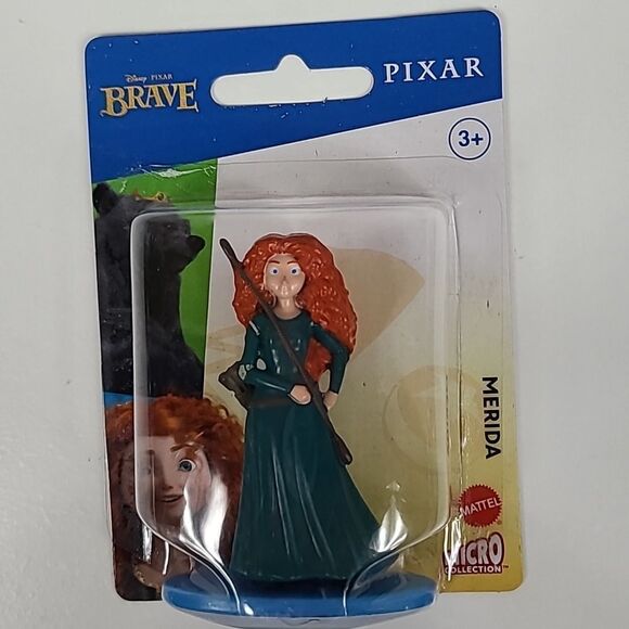 NEW Disney Pixar BRAVE Princess Merida Micro Mini Collectible Toy Figure Archer - Picture 3 of 3